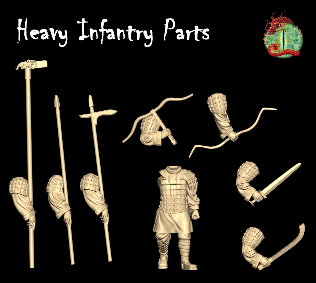 Heavy Infantry Parts